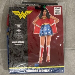 DC Wonder Woman Red and Blue Costume